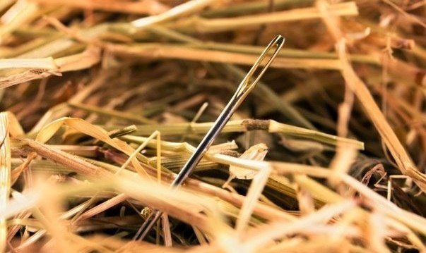 Чтобы найти иголку в стоге сена, достаточно сжечь сено и пр