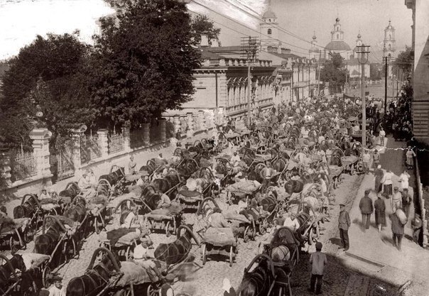 Пробка в Москве 1923 г. Ничего не изменилось..