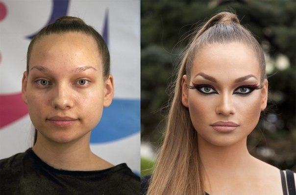 Сила макияжа