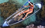 Прозрачная байдарка.
